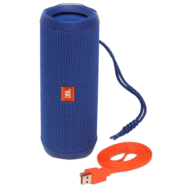Buy JBL Flip 16 W Portable Bluetooth Speaker (4, Blue) Online Croma